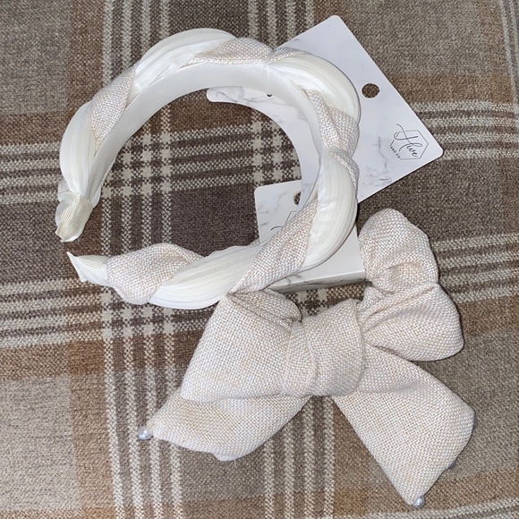 Hive And Co. Accessories - NWT Headband and Bow Scrunchie